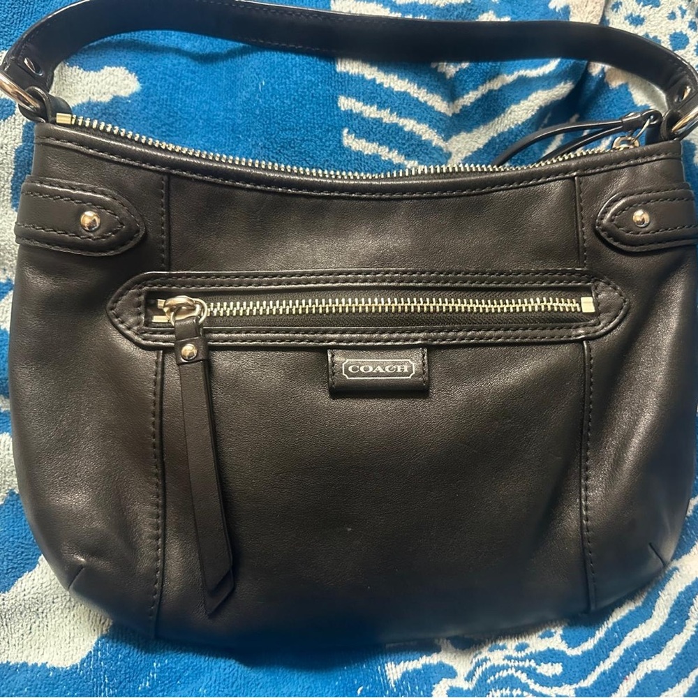 Coach Daisy Leather Black Bag
